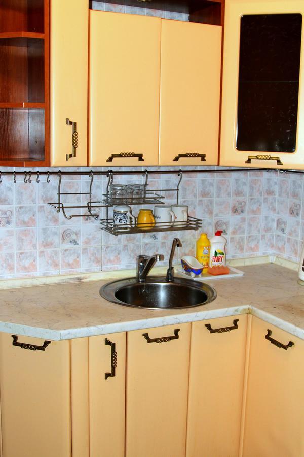 Apartment Near Metro Akademgorodok Kiev Dış mekan fotoğraf